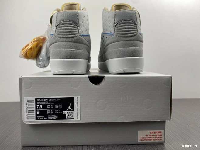 Chep Onekick DN3802-001 Union Jordan Retro Grey 2 Fog 0623